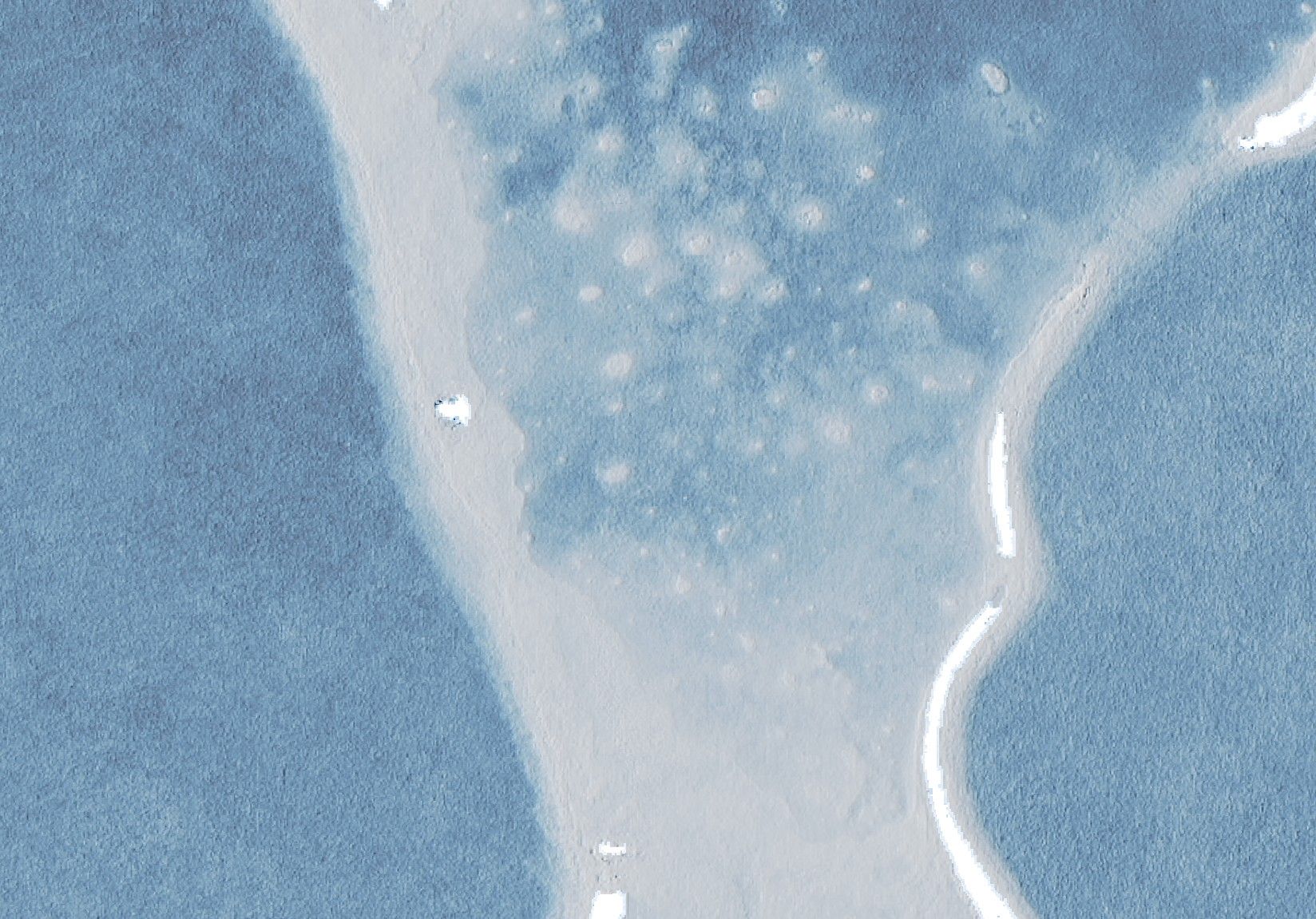 Satellite-derived bathymetry of Tuvalu, 2025