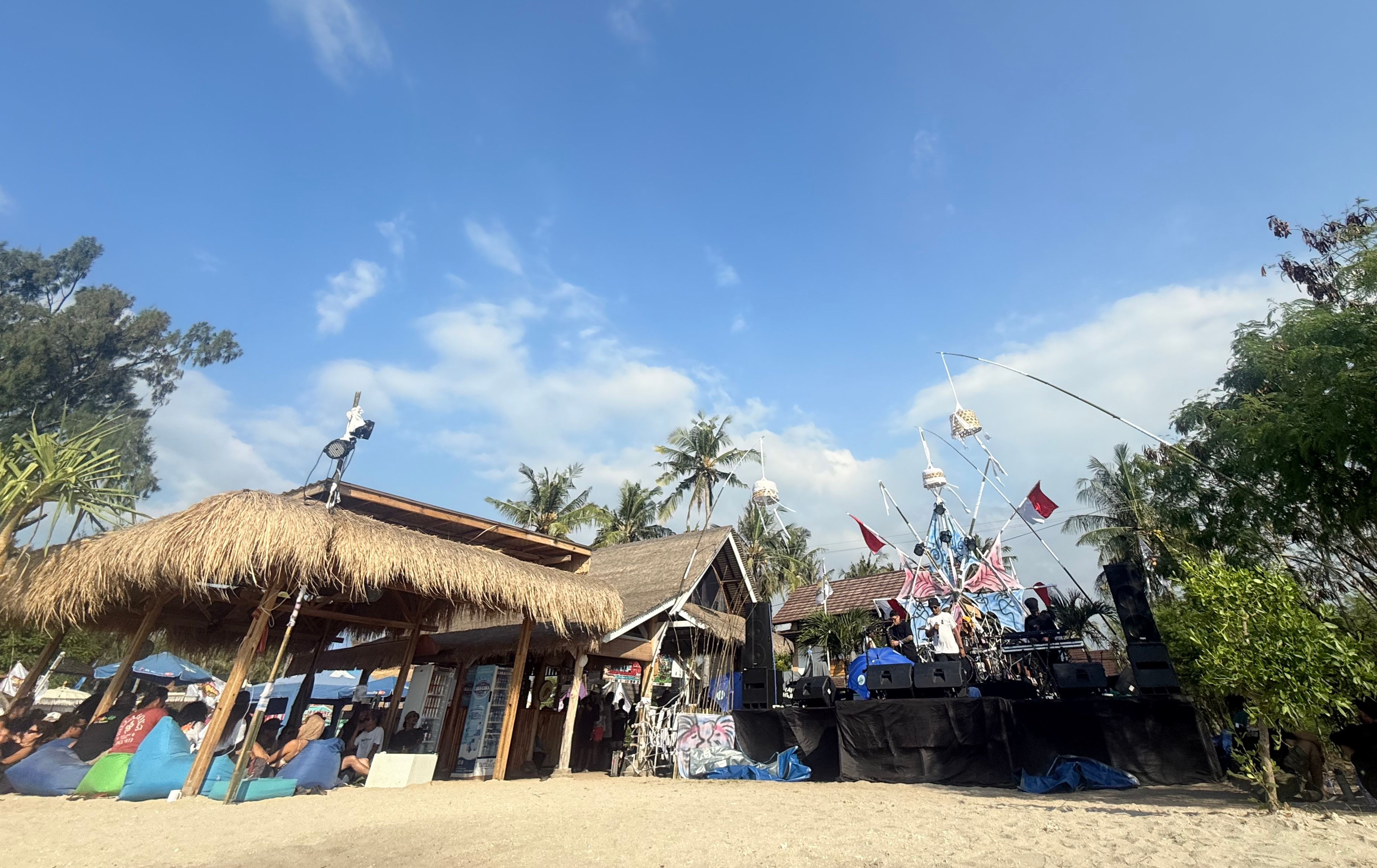 Coastal community in Indonesia
